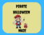 Pirate Halloween Maze for Kids