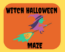 Witch Halloween Maze For Kids